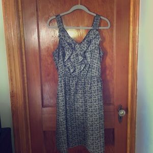 Flattering gray dress